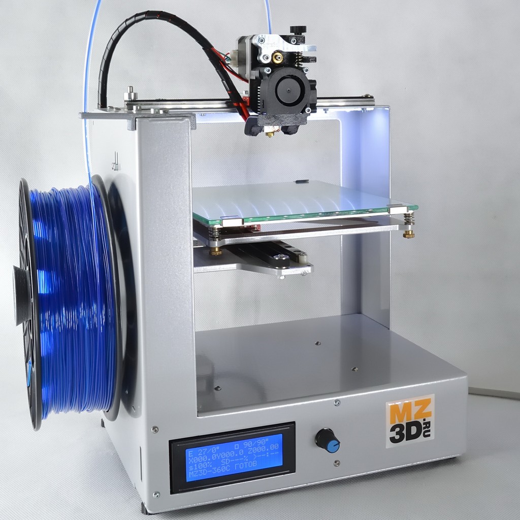 3D принтер mz3D-360. Новый принтер от MZ3D! | mz3d