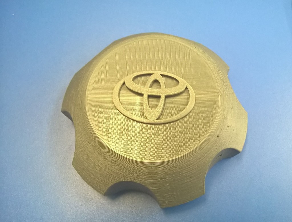 3DELO - 3D печать колпака диска Toyota Land Cruiser